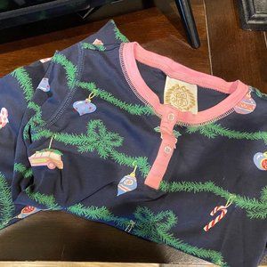 TBBC Christmas Pajamas - size 6 girls. EUC
